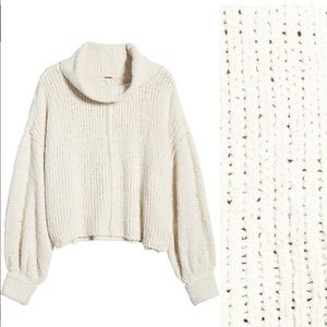 Free People Be Yours Cowl Neck Sweater